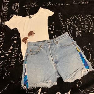 LEVIS blue jean shorts!